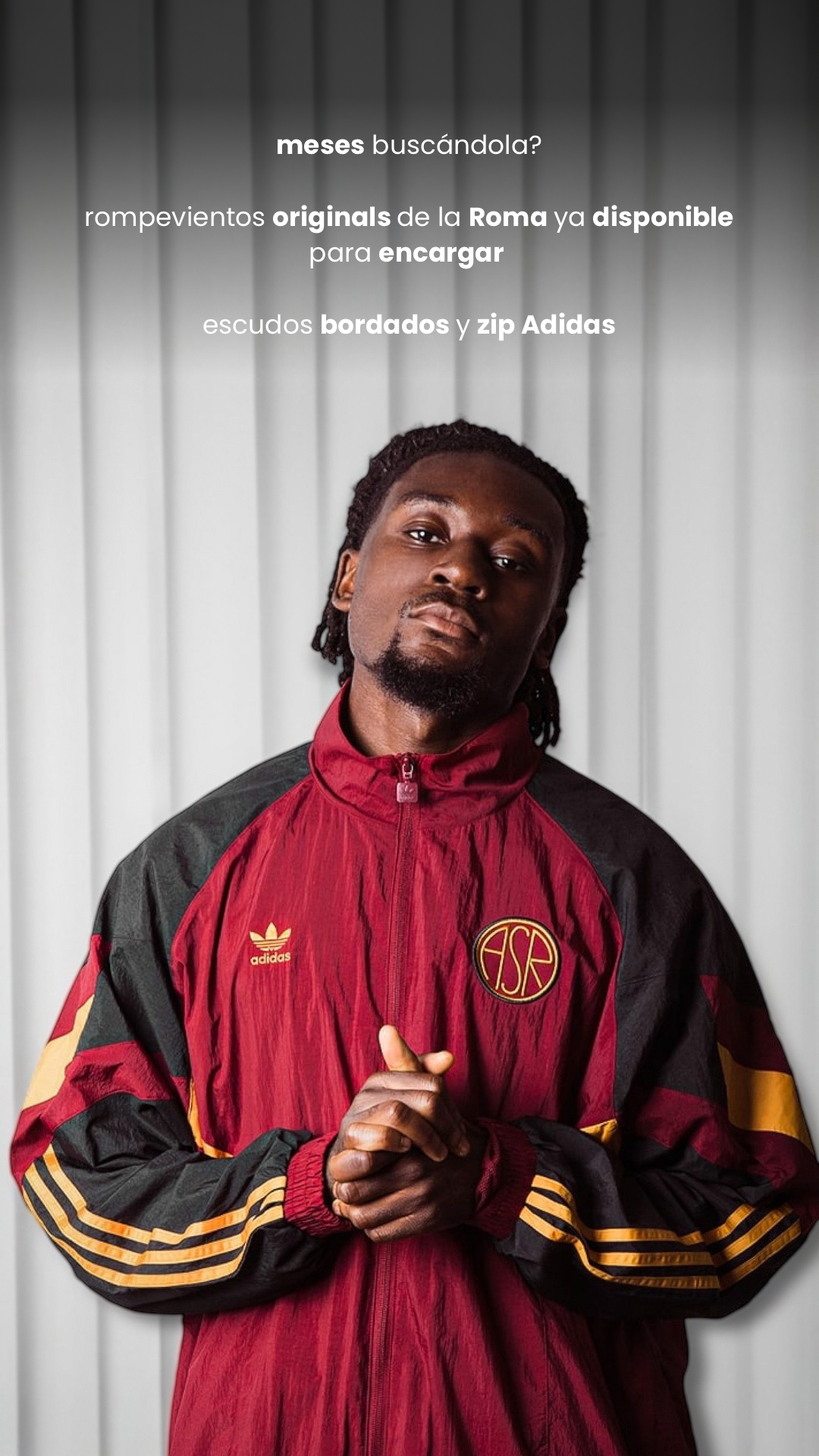 Rompevientos AS Roma - Colección Originals