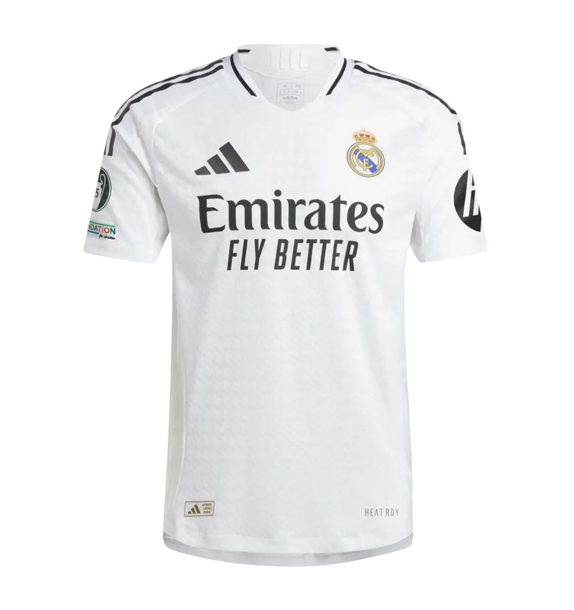 Madrid Home 2024 - Player - Mbappé 9 - Parches UCL