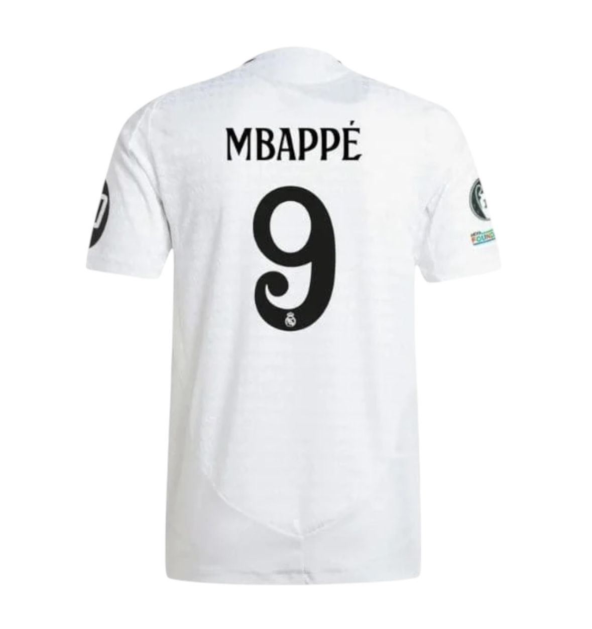 Madrid Home 2024 - Player - Mbappé 9 - Parches UCL