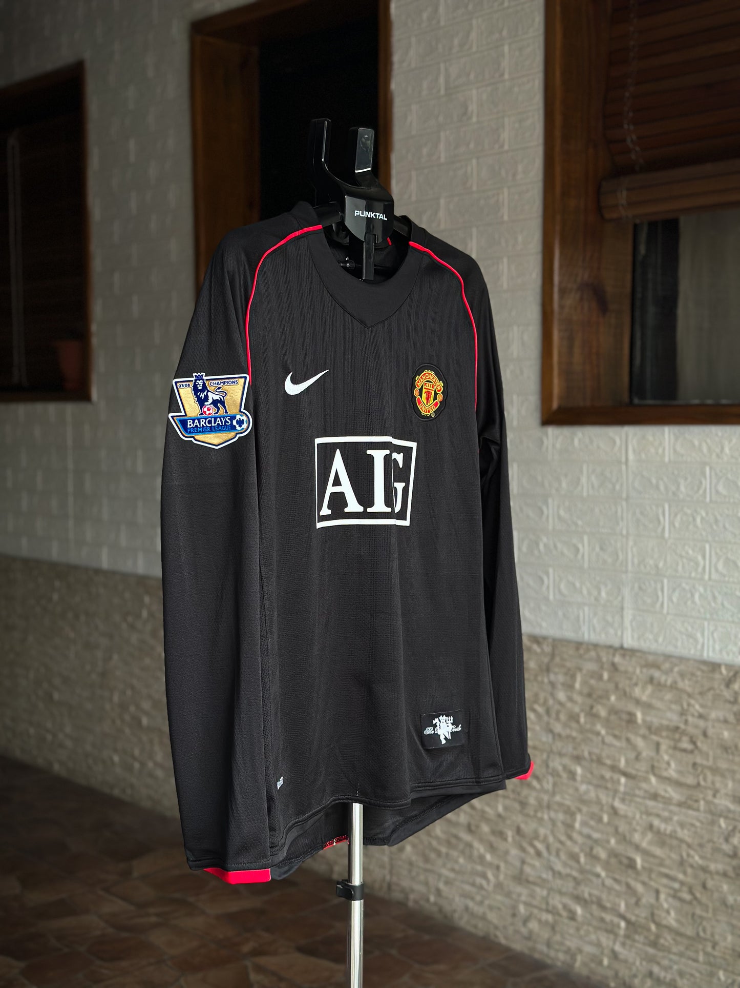 United Retro 2008 Away - Manga Larga - STOCK
