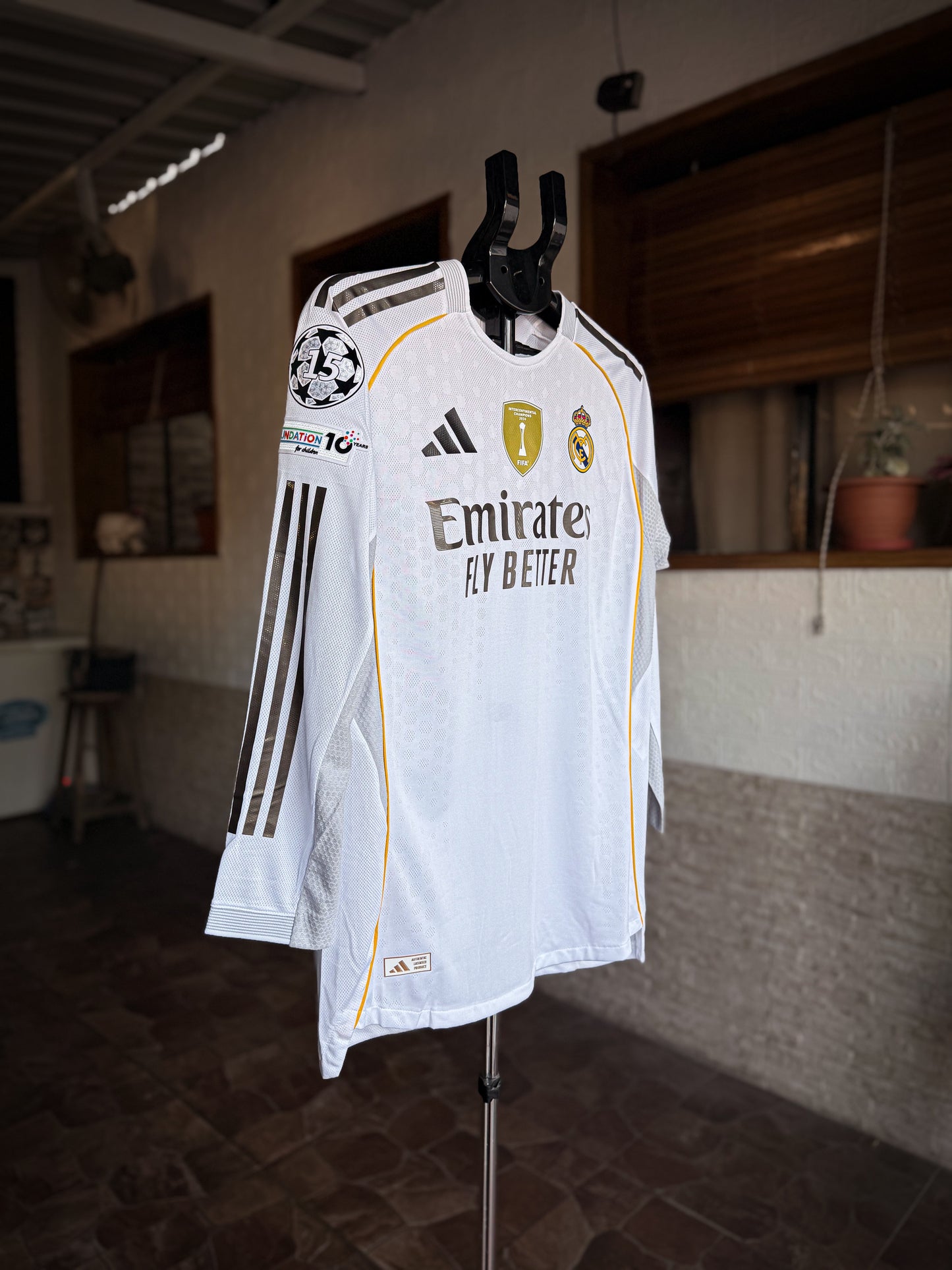 Madrid Home 2025/26 - Manga Larga - STOCK