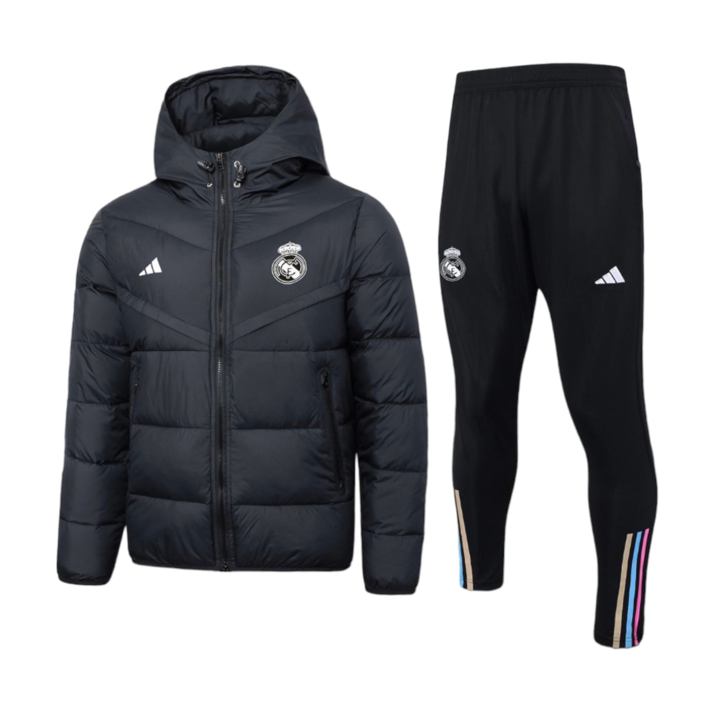 CONJUNTO DE ABRIGO REAL MADRID