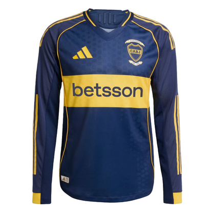 Boca Home 2025/26 - Manga Larga - Player - Cavani - STOCK