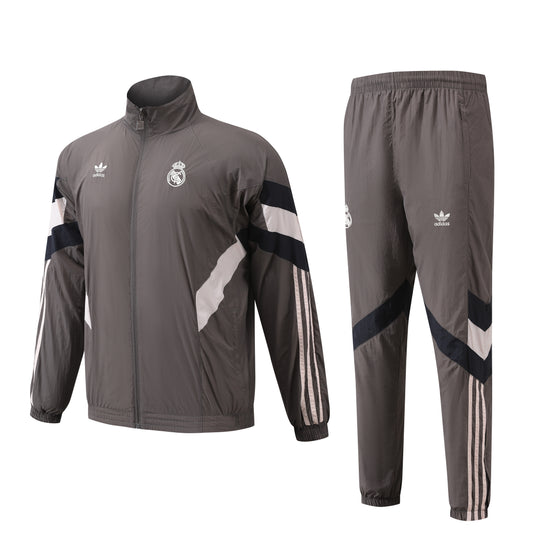 Conjunto Real Madrid / Adidas Originals Rompevientos