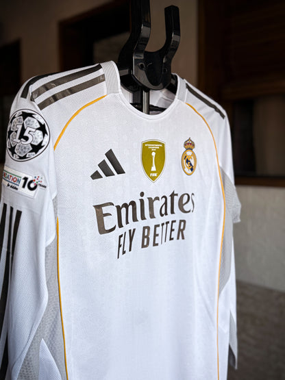 Madrid Home 2025/26 - Manga Larga - STOCK